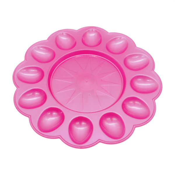 Тарілка пасхальна пластикова