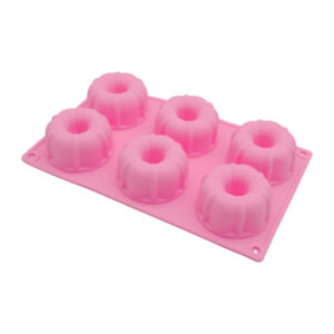 Форма д/випічки кексів/мафінів силіконова Фігурки на 6шт арт.CK3-072_