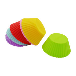 Форма д/випічки кексів/мафінів силіконова з втулкою Фігурки на 6шт арт.CK3-860_