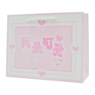 Пакет под. 25,4*20*9,5см Кольоровий Ієрогліфи Китайські Мікс арт.HZ59944 *12