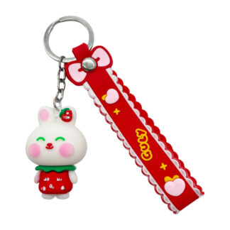 Брелок силіконовий 1шт Ведмедик арт.1502-Y04 *12