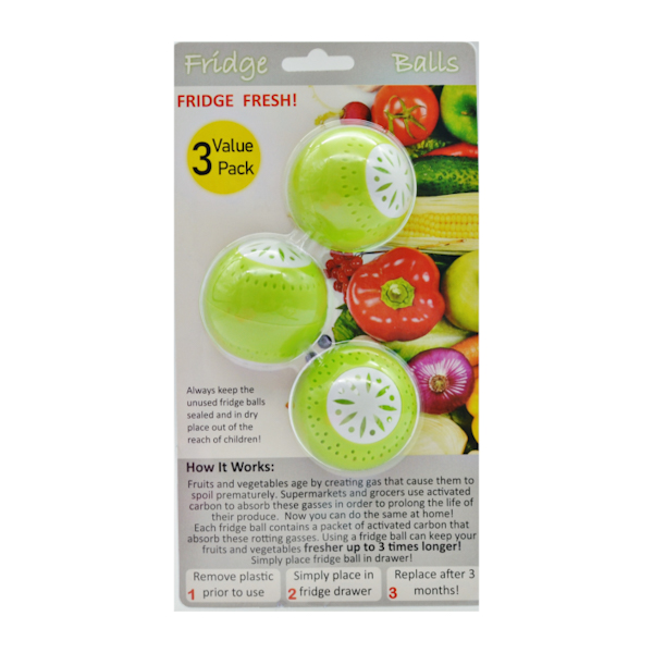 Кульки-поглинач запаху д/холодильника 3шт арт.67#-X01