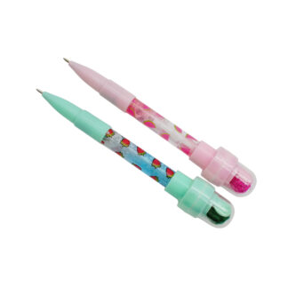 Ручка декоративна Мильні бульбашки і штамп Мікс арт.YL-801 *24