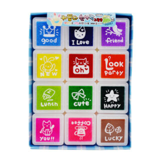 Подушечки для штампів дитячі 12 кольорів арт.MT1601-001 *20