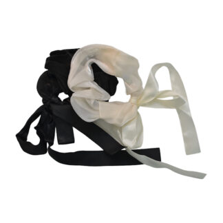 Резинка д/волосся 1шт Органза Перлини/Бант Мікс арт.67#-D15/D16 *50_