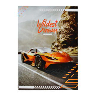 Блокнот А4, 80арк,кліт/офсет,лам.тв.обкл. арт1В2396-2400-2401