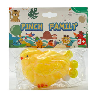 Іграшка Сквіш Pinch Family 1шт Курча арт.3-А3 *16