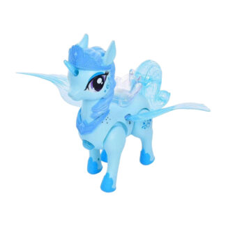 Музична іграшка QF 07-12 2 види, герой, єдиноріг, махає крилами, ходить, музика, пі