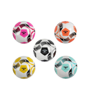 М'яч футбольний C 70125  5 кольорів, розмір №5, матеріал PVC, 280 грамів, гумовий бал