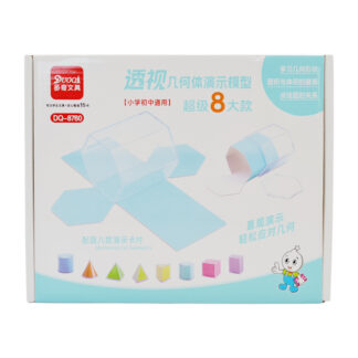 Набір навчальний DUOQI Геометричні фігури 8шт арт.DQ-8760