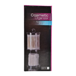 Органайзер д/ватних дисків і вушн.палочок 1шт пластиковий арт.2213