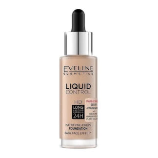 Тон. крем EVELINE рідка основа №035 натурал. бєж 32мл