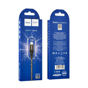 Кабель USB Hoco X50 Excellent Lightning (Чорний)