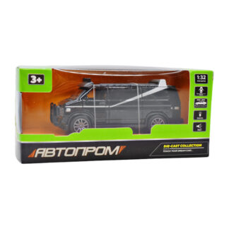 Машина мет. АВТОПРОМ арт. AP74212  1:32,3 кольори, відкр.двері, батар.,світ., звук,к