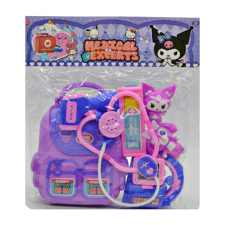 Набір лікаря 999 C-6 стетоскоп, 2 фігурки, рентгенівський апарат, термометр, рюкзак