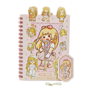 Блокнот А6 Small Mochi на спіралі з наліпками арт.CY-BF *24