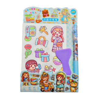 Наліпки Набір з ручкою і міні шпателем арт.SZ-155 *20