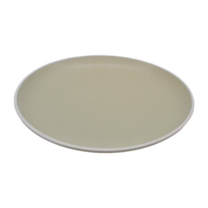 Тарілка 19см Керамічна Десертна 1шт Оливкова_