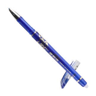 Ручка гелева BAOTON пиши-стирай 1шт синя арт.GP-3176 *12