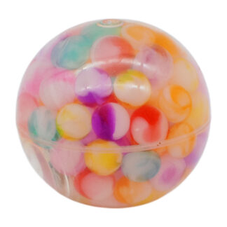 М'яч антистрес Water Ball світлодіодний 65мм Мікс *12