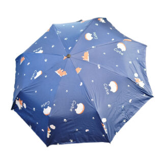 Парасоля жіноча автомат Кольорова малюнок_