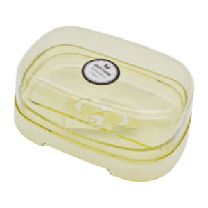 Мильниця пластик 1шт Zhen Sheng закрита прозора арт.A859-1009_