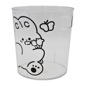 Відро д/сміття MINI S Прозоре Малюнок Зайчик арт.239-1002