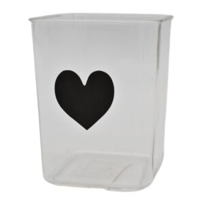 Стакан д/дрібничок 6,5*8см Прозорий арт.Y308-Q25-135