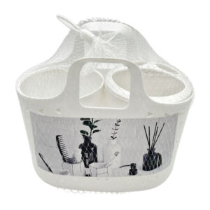 Набір аксесуарів д/ванної 2предм. в корзині пластик арт.Y308-Q23-5