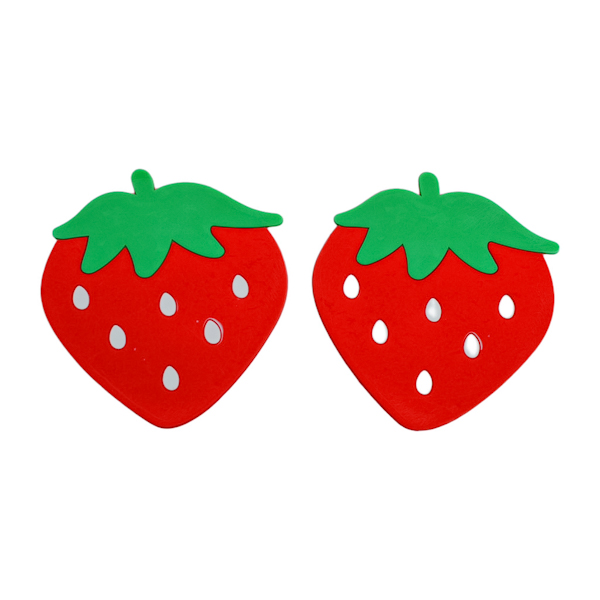 Підставка п/чашку Guoli 2шт силікон Фрукти арт.287-3122 *24