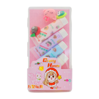 Набір д/творчості GraftyHands Крем-глина 4шт з декором арт.1018 *12