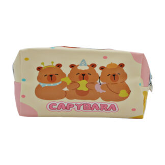 Косметичка дитяча Екошкіра Бочечка Капібара арт.123-5 *12