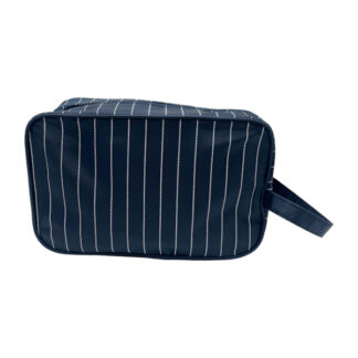 Косметичка 25*15*9см Текстиль Полоска на 2 відділення з ручкою арт.123-10 *12
