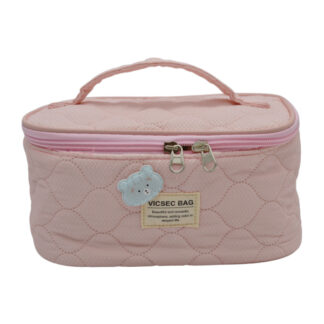 Косметичка-кейс жін. 21*10*13см Екошкіра Текстурна з ручкою арт.123-16 *12