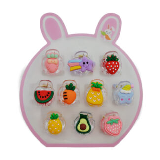 Краб д/вол пластик Дитячий Набір 10шт 2см Декор арт.67-F004 *15