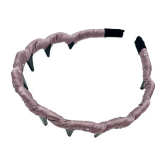 Обруч д/волосся 1шт з зубцями Шовк арт.67-F041 *12