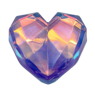 Попсокет д/телефону 1шт Криштале Серце Мікс арт.1165-3 *5