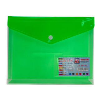 Папка-конверт А5 на кнопці Кольорова арт.1177-18 *12