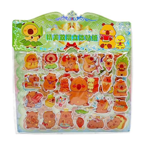 Наклейки декоративні Stickers 3D Мікс арт.YD (1171-17) *20