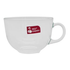 Чашка Скляна RED CHERRY 370мл 1шт Прозора арт.DPO1S *6