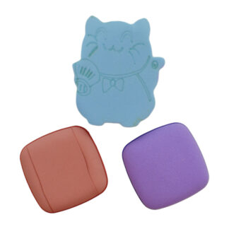 Спонж д/макіяжу Xiang yun міні 2шт +1шт фігурний Мікс арт.1-18/19 *12