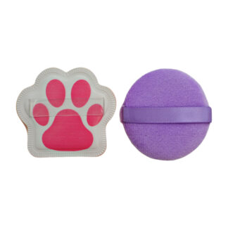 Спонж д/пудри Xiang yun 1шт+1шт фігурний Лапа/Печиво Мікс арт.1-21/22 *12