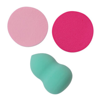 Спонж д/макіяжу Xiang yun Б'ютіБлендер 1шт+ 2шт круглих арт.1-24 *12