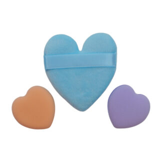 Спонж д/пудри Xiang yun 1шт+2шт міні Сердечка арт.1-25 *12