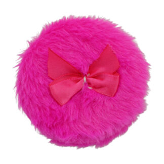 Спонж д/пудри хутряний Xiang yun 1шт з бантом арт.1-04 *12