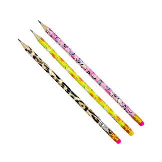 Олівець простий 1шт з резинкою Малюнок арт.1059-05 *24