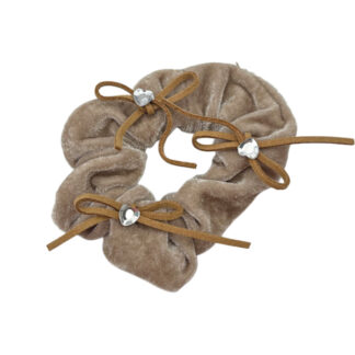 Резинка д/вол 1шт Об'ємна Велюрова з декоромарт.11167-F049 *6