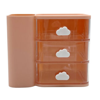 Органайзер-комод д/дрібничок пластик на 4 відділення арт.SN-2