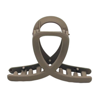 Краб д/волосся пластик 1шт 8см Мокко арт.10-21 *12