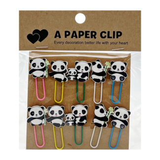 Скріпка декоративна Набір 10шт Фігурки Мікс арт.21539-10 *12